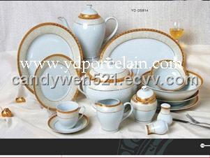 Sell Porcelain dinner set,coffee/tea set,cup &saucer,mugs