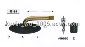 JS-89 rubber base tube tyre valve for Passenger car and Light Truck.