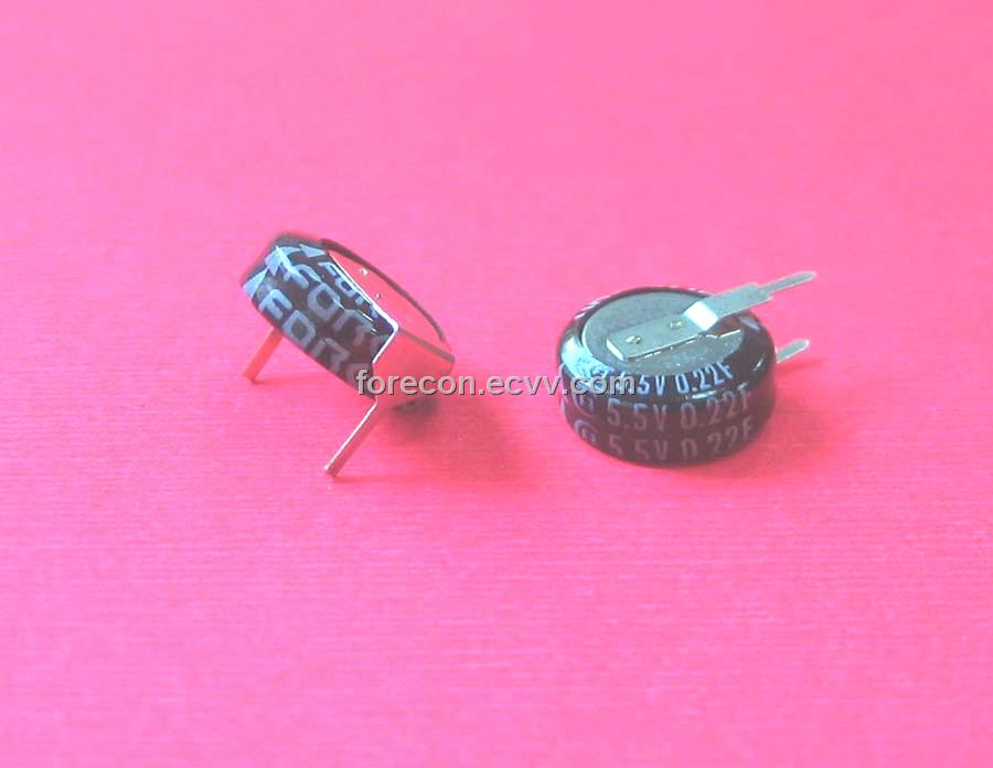 2.7V/0.22F Super Capacitor