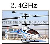Esky 2.4G 4CH RC Helicopter Lama IV (co-axial) Aargent