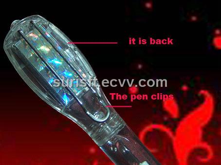 Magic solar powered pen