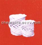 Ceramic fibers twisted rope