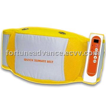 Quick Slimate Belt Provides Slimming, Toning and Massaging (2 Rotar)