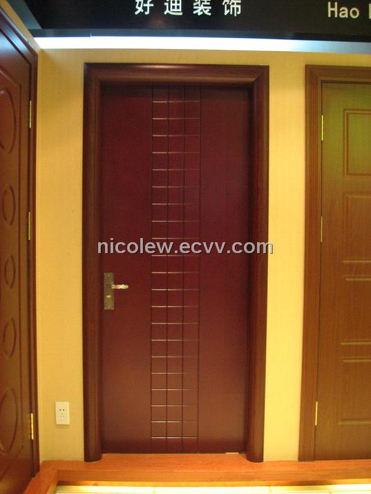 Solid wood door