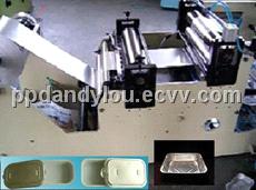 Auto Aluminium Foil Food Container Production Machine