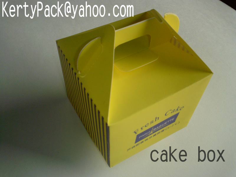 Small Cake Box (Cake Box) - China die cut pa
