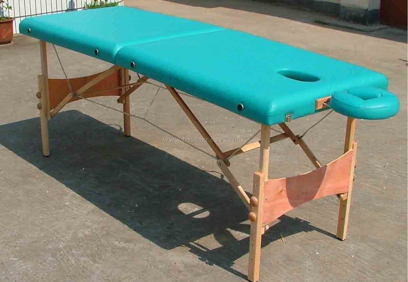 WT002 hard wood massage table WT002