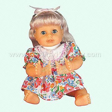 Hands Clapping Musical Doll with Vinyl Head and Soft Body - NEW BB-2004