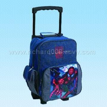 Stylish Wheeled Backpack with Side Pocket and Large Front Pocket TRB002
