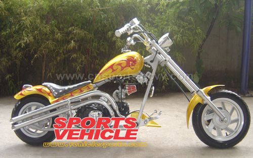 a mini bike chopper