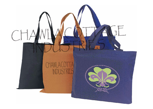 Zipper Canvas Tote Bag\Promotional Bag\Zipper Canvas Shopping Bag 1007