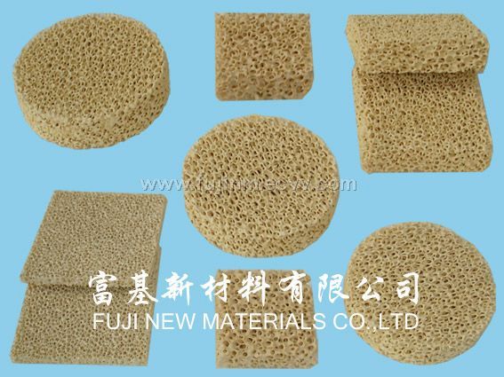 Zirconia Ceramic Foam Filters (CFZ) CFZ