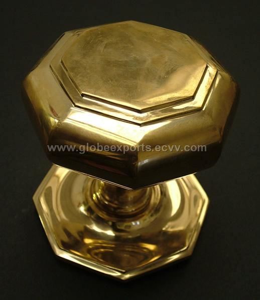 Brass Ocotgonal Knob G.E-3262