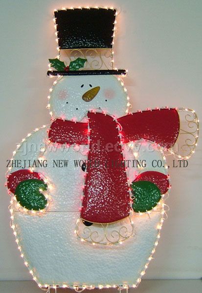 Metal Sculpture Christmas Light NML-8009