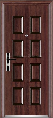 Single steel security door HT-S36