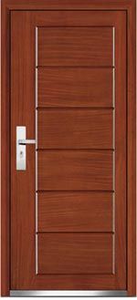 Steel Wood Armored Door SD-SWD002
