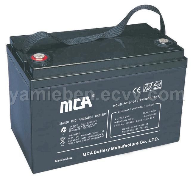 Home > Products Catalog > 12V 100AH Lead-Acid Battery (VRLA)