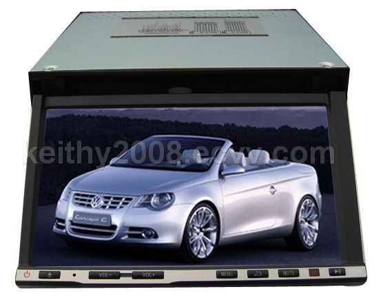 2-DIN size in-car DVD entertainment system HT-9008