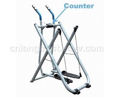 Pneumatic exercise equipment