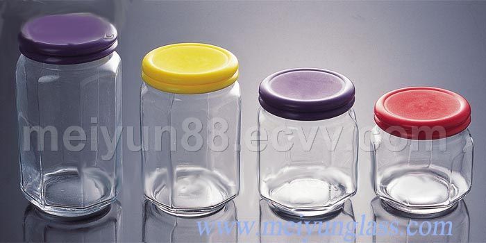 glass food jar MYG-007