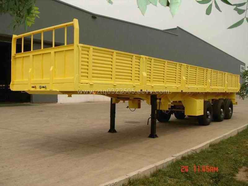 Three-axle 40' 800mm Side Board Flatbed Semi-trail LR9481LB