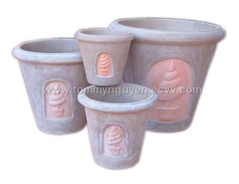 terra cotta teapot planter