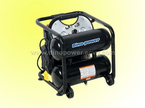 Air compressor with tank for airbrush