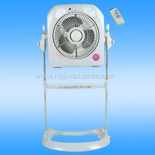 Rechargeable Fan with Emergency Light XTC-1226A/1226B