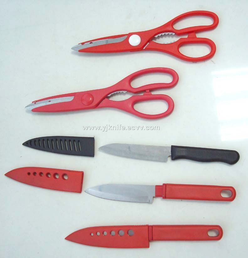 knives and scissors
