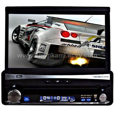 Portable dvd player in car