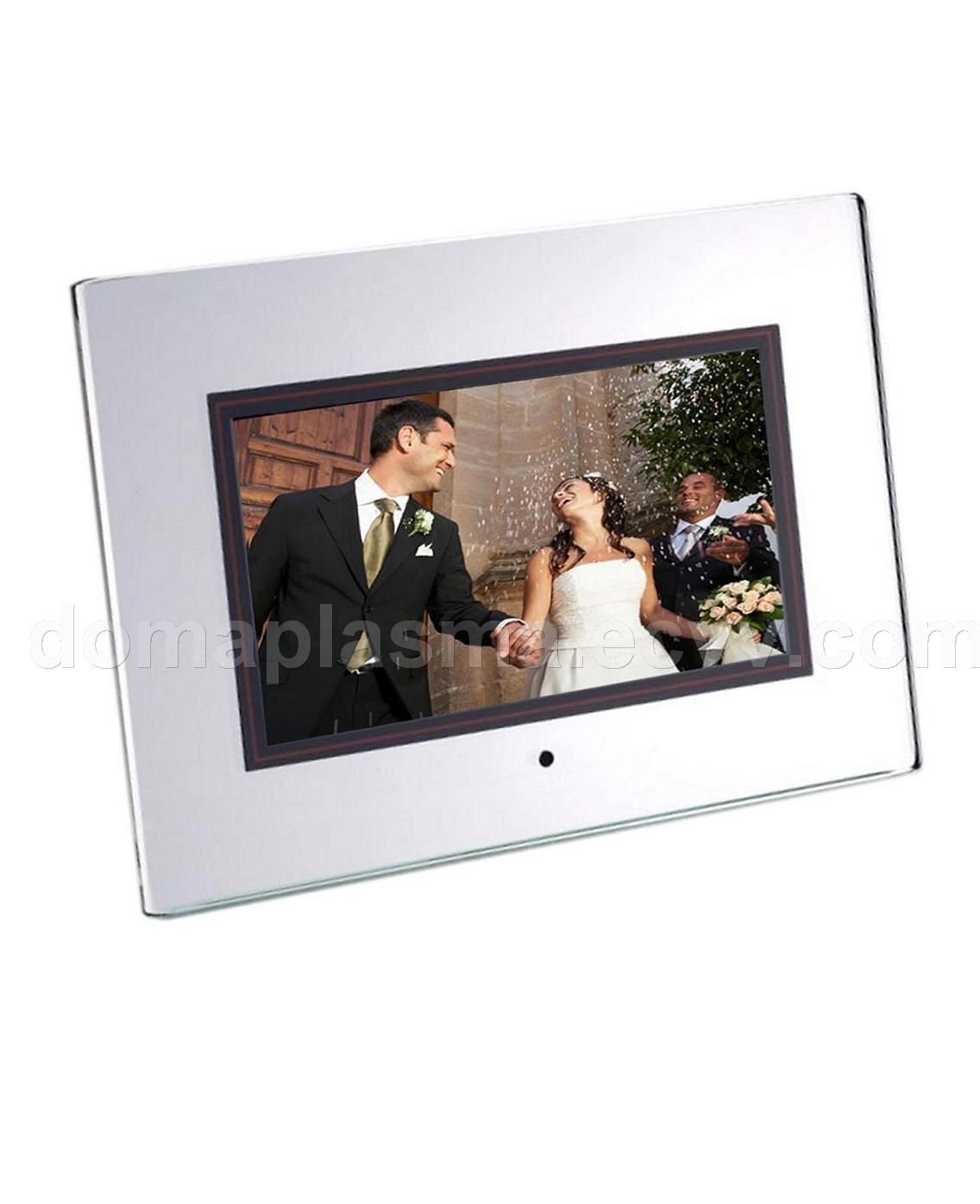 7" Digital Photo Frame w/ Designer Mirror Frame DPA-007(M)