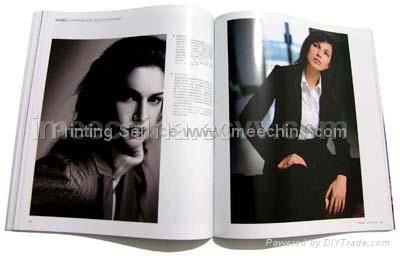 Fashion and color magazine specialize printing service for you 0