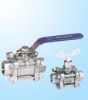 Three-piece Model ball valve Q41