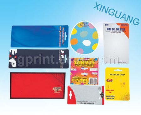 Blister, Industry Packaging Products, Paper Bags/Boxes, Display Box, Advertising Playing Cards. XGB