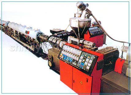 U-PVC foamed inside spiral muffle pipe production line Specially design co-extruding die,