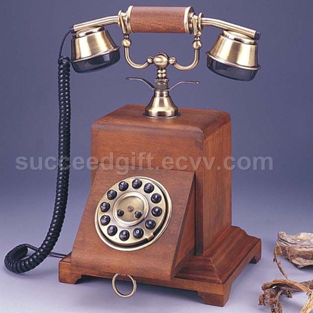 Wooden Telephone jl-2819-1