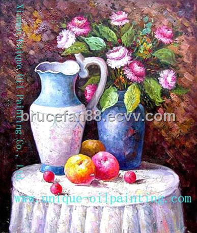 oil paintings. still life oil paintings