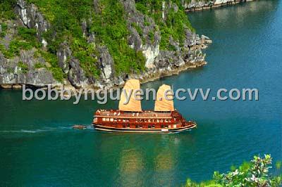 Halong Bay Cruise & Overnight on Indochina Sails Junk 2days/1night, Vietnam Halong I