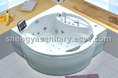 luxury massage bathtub with LED TV SY-2265