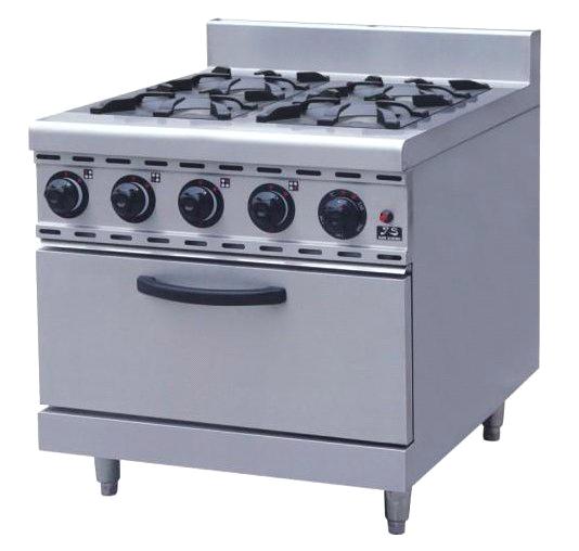  - China_4_head_gas_stove_with_gas_oven2008661150567