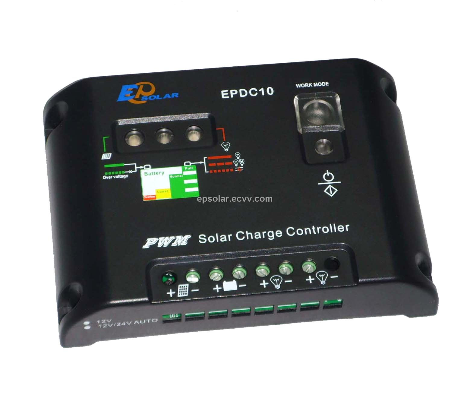 solar street light controller, 12/24v, 10A from China Manufacturer