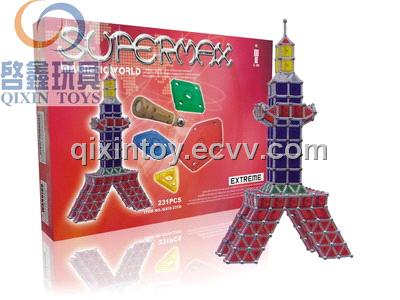 Intellectual toy(QXIII-231D),magnetic construction toy,education toy QXIII-231D