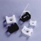 Saddle type tie mounts 