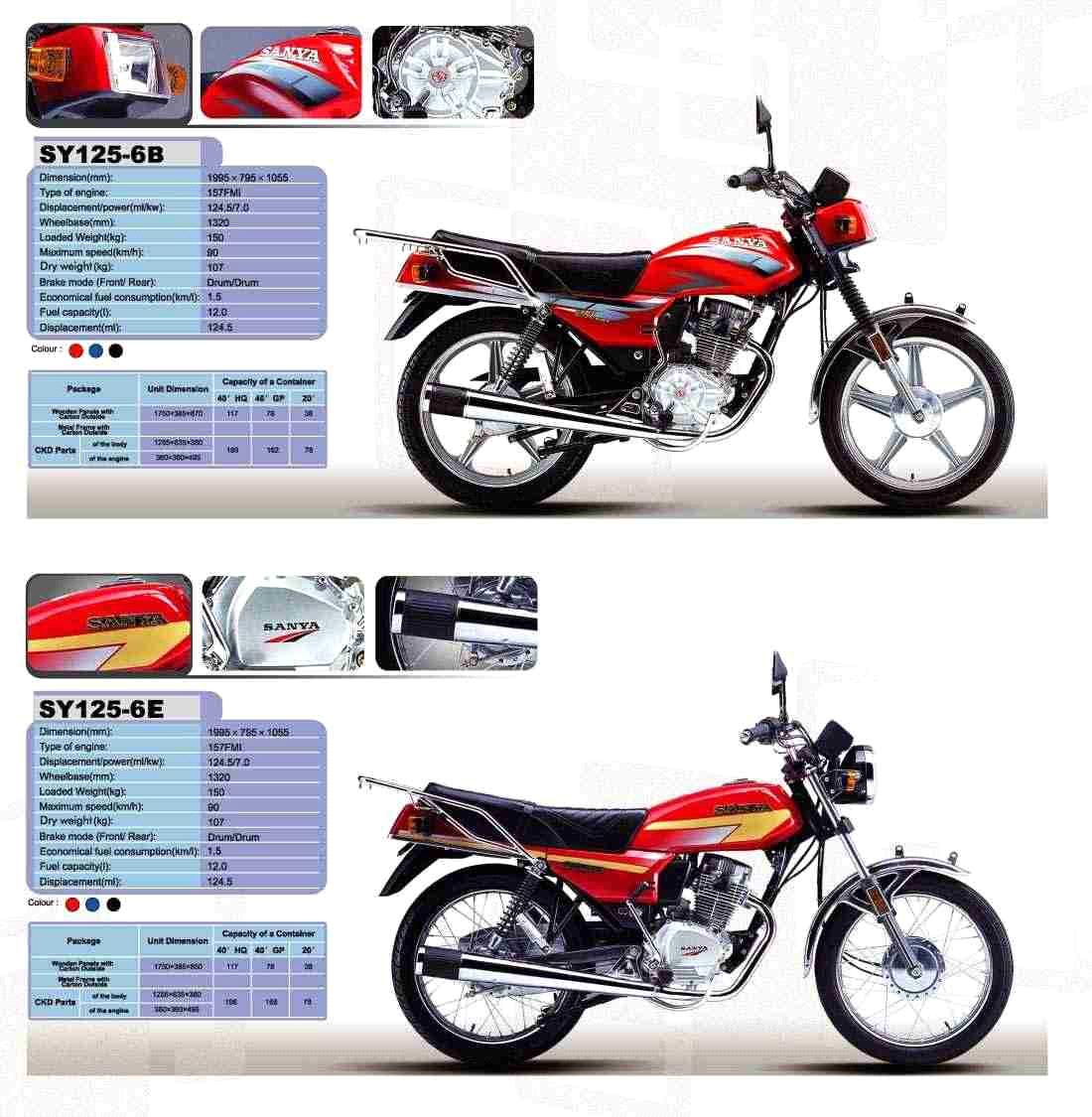 chinese 125cc motorcycles