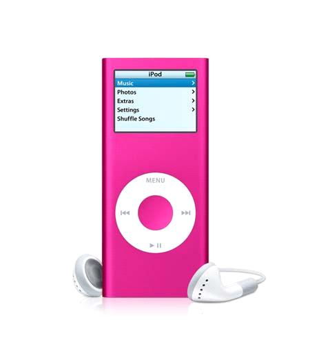 2nd generation pink ipod