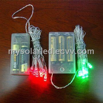 led 4 5v battery string light