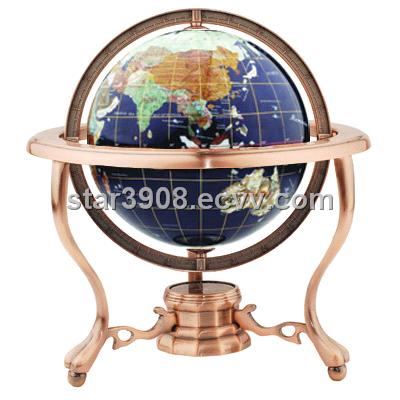 Gemstone Globe ,Home Decoration,Handicrafts ,World Globe 110-650MM