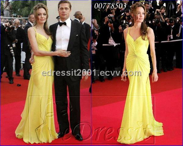 eDressit Angelina Jolie Yellow Dress 00778503 