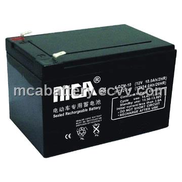 Electric Bike Batteries on Electric Bike Batteries   12v10ah  6 Dzm 10    China Recharged Battery