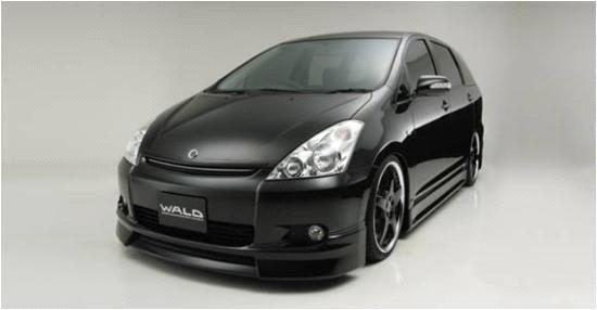 toyota wish wald body kit #1